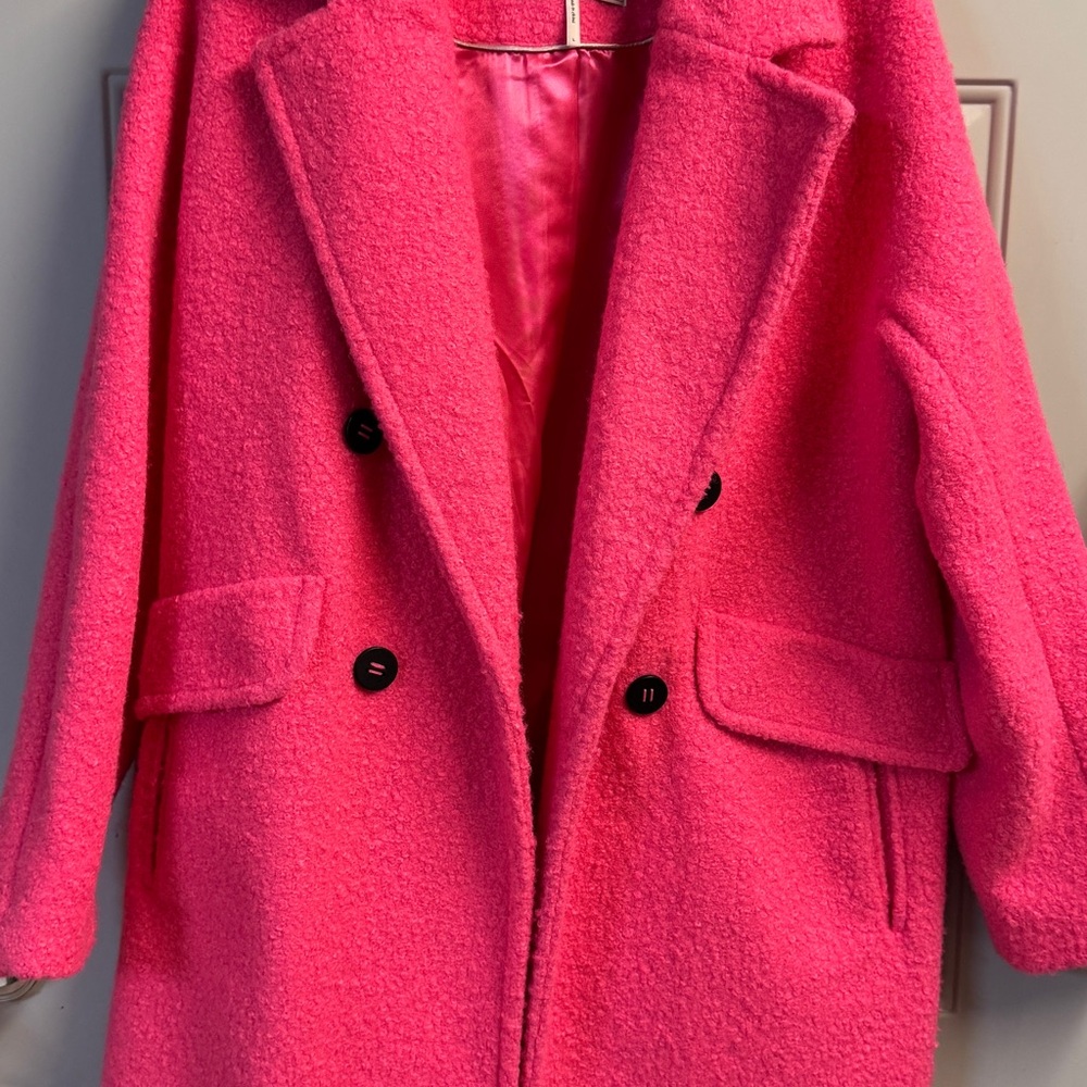 Bcbgeneration Bright Pink Coat - image 2
